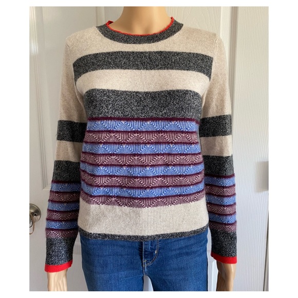 WHITE + WARREN sweater | 100% cashmere - Picture 1 of 8